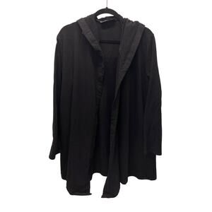 Black Hooded Women's Sweatshirt